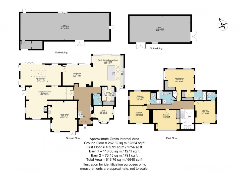 Floorplan for Glebe House, Weston on Avon, Stratford-upon-Avon