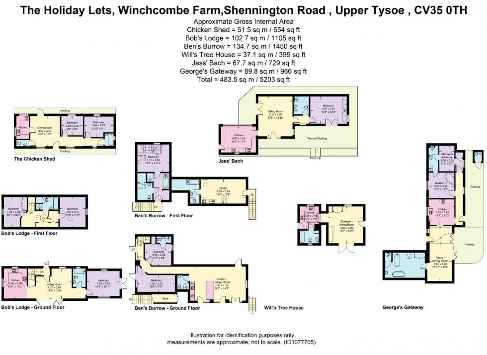 Floorplan for Shenington Road, Upper Tysoe