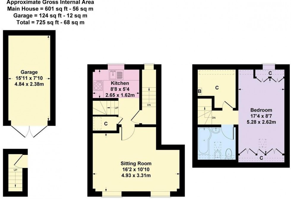 Floorplan for Wolds End Close, Chipping Campden